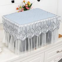 Microwave oven dust cover cover Midea Galanz electric oven dust cover all-inclusive fabric lace dust cover
