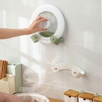 Spot quick pot cover wall mounted plate-free plate kitchen products for shelf multi-functional anvil