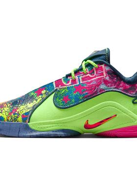 Nike LeBron 22 BW EP 舒适耐用 防滑耐磨 低帮 篮球鞋 男款 绿色