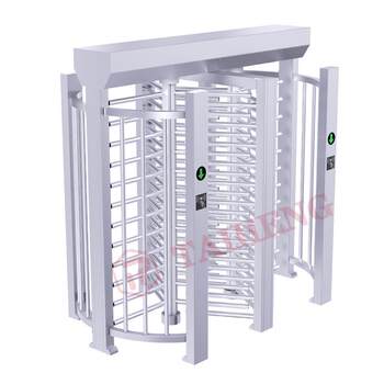 Turnstile pedestrian single and double channel turnstile real-name turnstile machine attendance access control anti-trailing stainless steel full-height turnstile