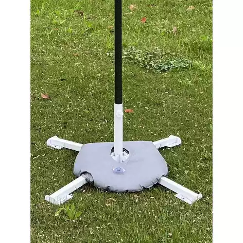 Зонтик, трубка с держателем для зонта на солнечной энергии, фиксаторы в комплекте