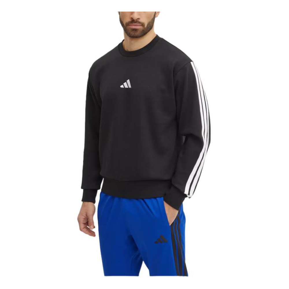 【CUS】 adidas 卫衣 合身 圆领 长袖 男 主体：棉55%