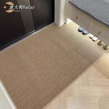 Italian entrance door floor mat, imitation sisal carpet door mat, entry door, entrance door, exterior carpet foot mat, can be cut
