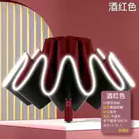 Бордовый автоматический зонтик, диаметр 105мм, 105см