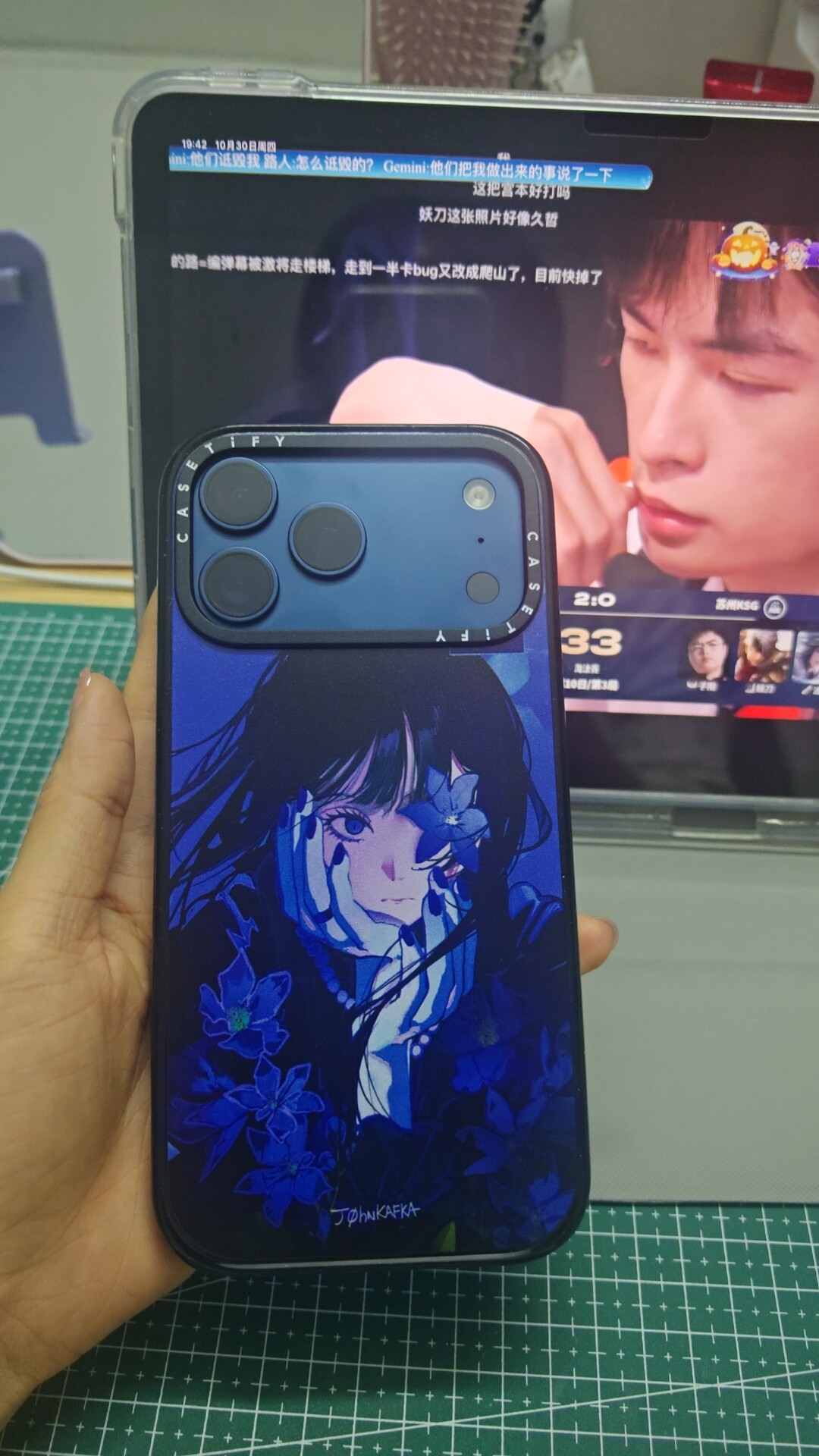 CASETiFY John Kafka系列暮色花影适用于苹果iPhone17ProMax/17Pro