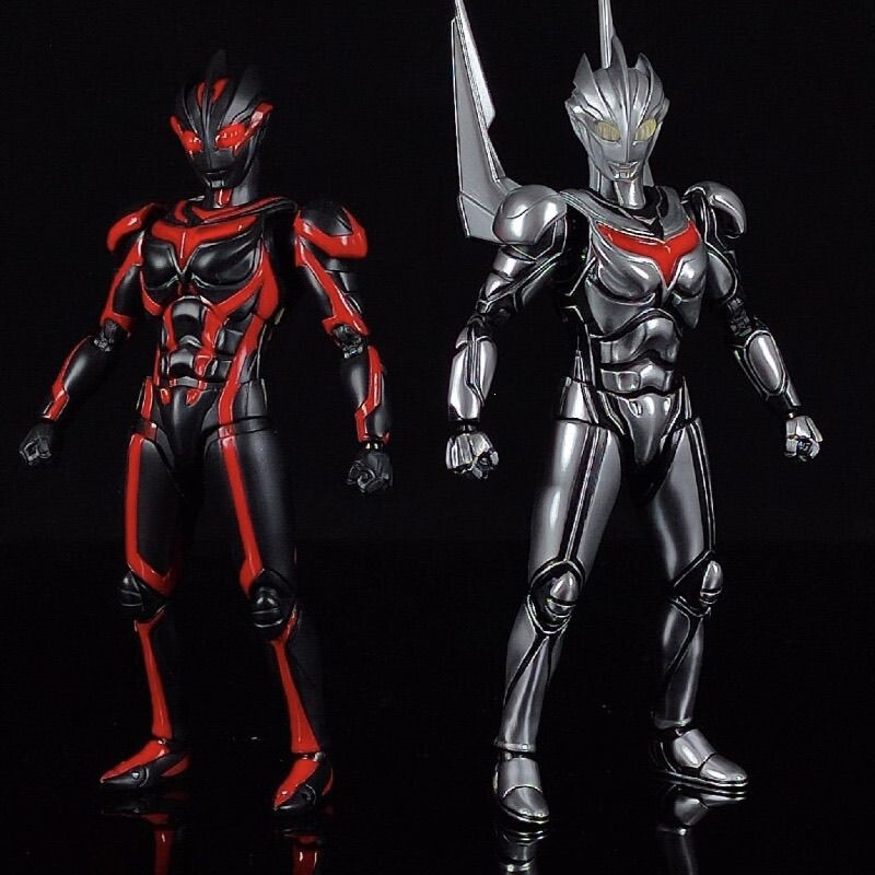 Noah Dark Zaki Ultraman Action Figure Model Toy Ultraman Universe Superhero Battle Children's Large Size