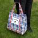 2024 New Lightweight Striped Shopping Tote Bag Trendy Woven Bag Design Street Style Niche Eco-Friendly Bag Fashion