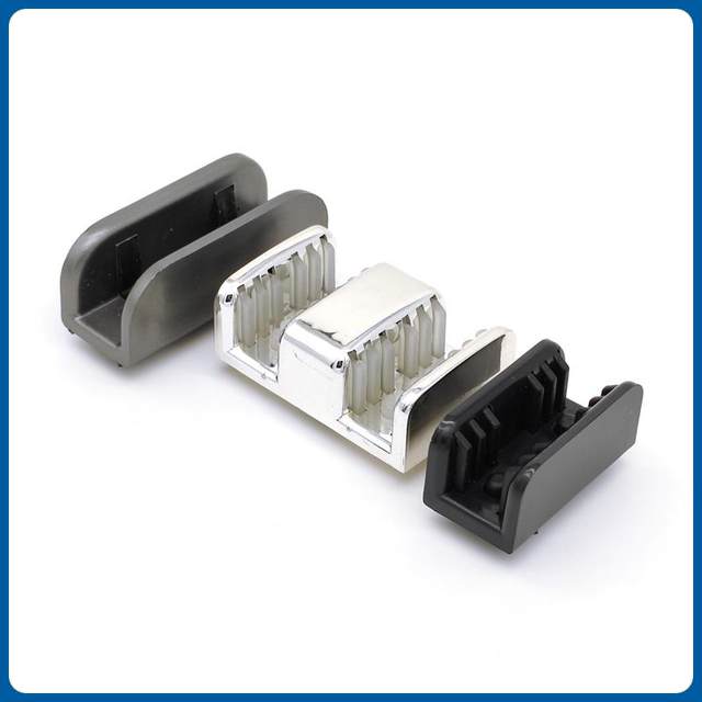 Shower Room Glass Sliding Door Mountain Glue Anti-Collision Block Bathroom Monorail Side Fixed Limiter Anti-Swing Hardware Accessories