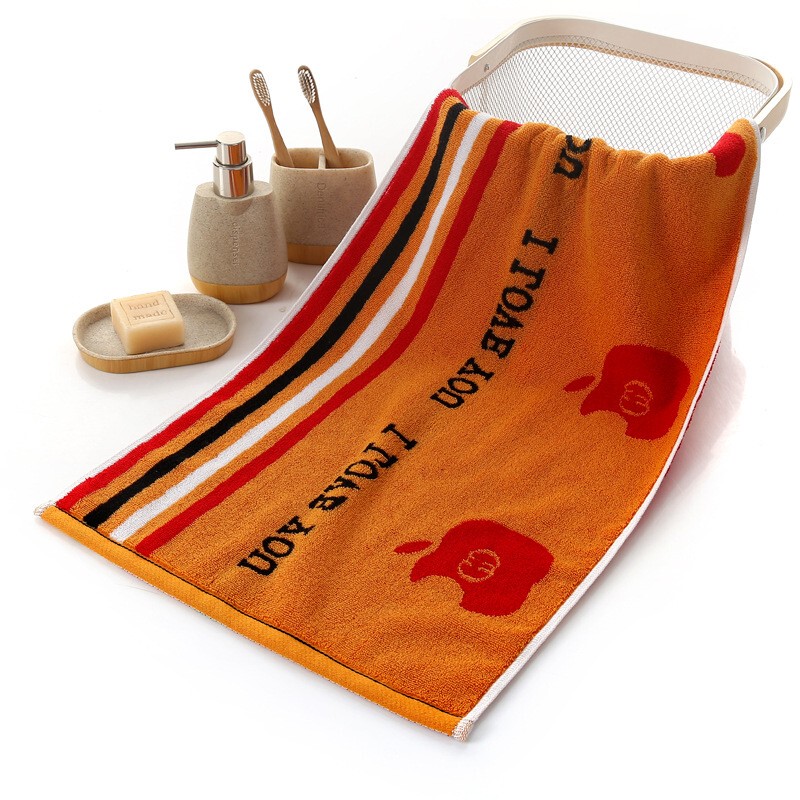 Manufacturer's Jacquard Absorbent Towels, Thickened Face Towels for Adults, Large Towels for Couples, Logo Embroidery, Goods for Street Stalls
