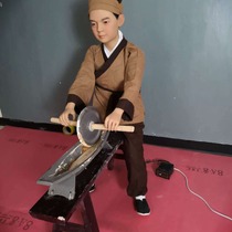 Little Medicine Boy Wax Figure