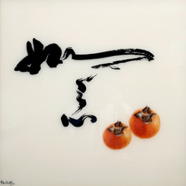 Purely hand-embroidered collectible silk Bian embroidery intangible cultural heritage arts and crafts master Wei Dongmei everything goes well