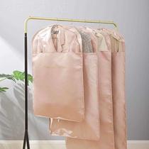 Clothes containing dust-proof bag big clothes Western clothes cover domestic wardrobe hanging dust-proof clothes cover moisture-proof containing transparent hanging bag