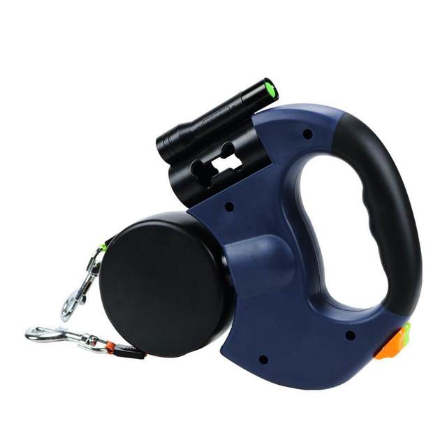 Dual Automatic Retractable Pet Leash for Two Dogs, Two-In-One Dog Walking Leash