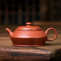 Bidding starts at 1 yuan for a handmade Manju 160cc Yixing purple clay teapot made by talented craftsman Teacher Fan Zhi