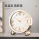 2025 new light luxury table clock living room home desktop pendulum clock table clock display clock clock ornaments