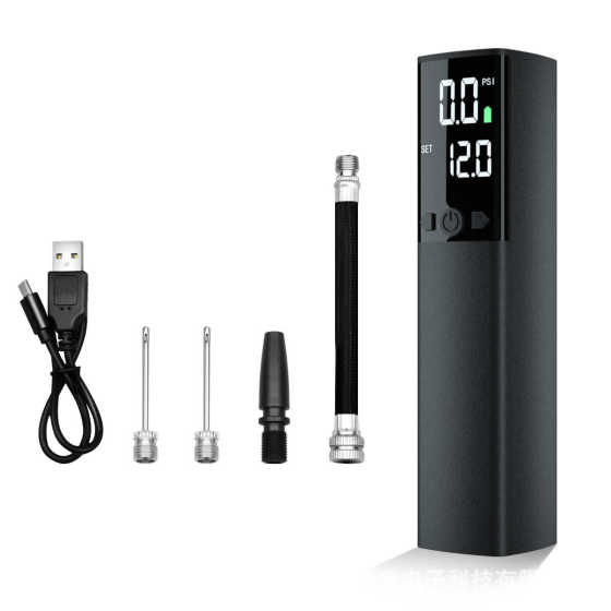 气篮球充气泵气球电动便携式柱两用迷你摩托智能汽车汽车家用车用