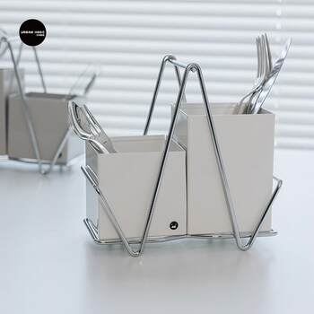 Chopstick tube household chopstick cage kitchen countertop chopsticks spoon tableware storage box chopstick drain rack