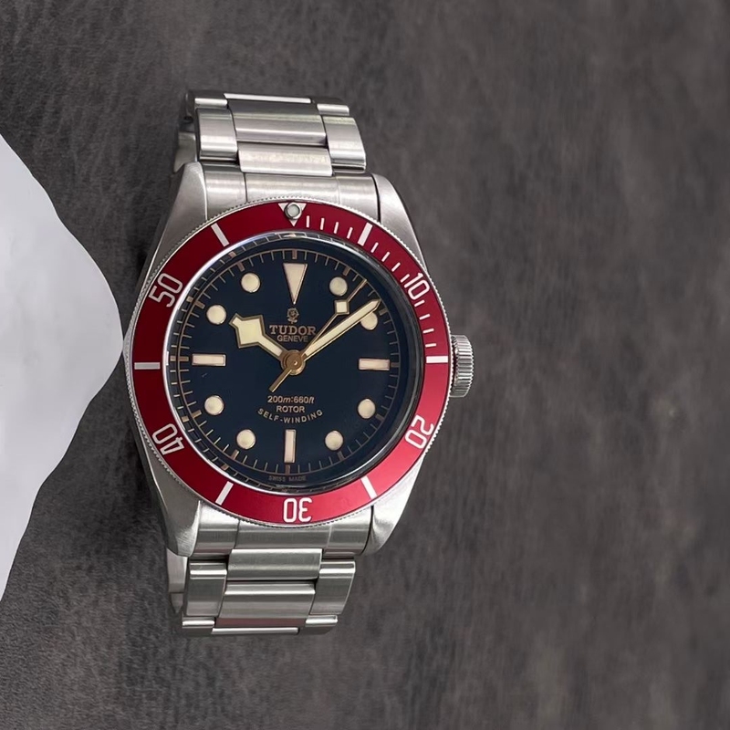 [9.8 New] Tudor Black Bay Little Red Flower 79220R Stainless Steel Strap Automatic Mechanical Men's Watch Second-Hand Genuine Product