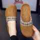 Home Slippers, Summer Breathable Rattan Mat Woven Flat-Soled Lightweight Slippers for Men and Women, Spring and Autumn European-Style Home Indoor Slippers New