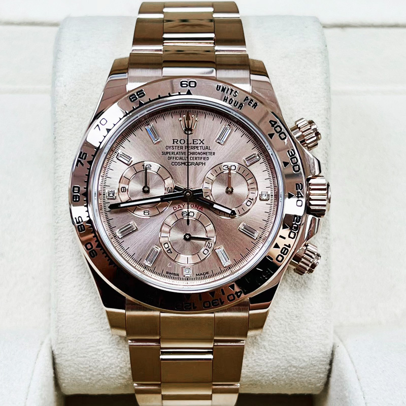 Full Set of Accessories [9.8 New] Rolex Rolex Daytona 116505 Rose Gold Automatic Mechanical Men's Watch