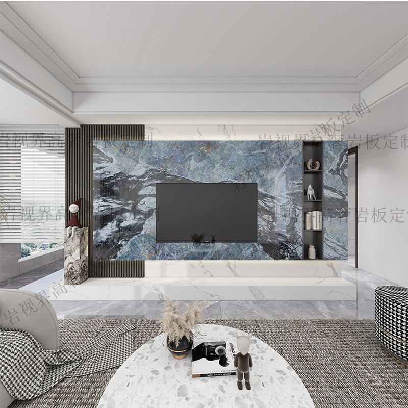 Slate Tv Background Wall with a Light Luxury and High-End Feel, 2025 Suspended Model, Ceramic Tile Marble, Luxurious Stone, Suspended Design for Modern Living Room Slate Tv Background Wall with a Light Luxury and High-End Feel, 2025 Suspended Model, Ceramic Tile Marble, Luxurious Stone, Suspended Design for Modern Living Room