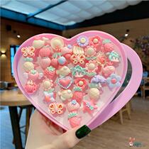 Childrens Ring Girls Adjustable Ring Princess Color Diamond Jewelry Accessories Baby Girl Plastic Cute Cartoon Accessories