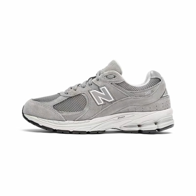New Balance 2002R系列 防滑低帮跑步鞋男女同款元祖灰ML2002RC