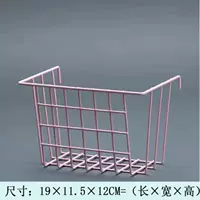 Розовая открытая высокая висящая корзина