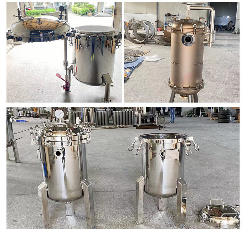 товар из китая 不锈钢过滤器折叠滤芯保安过滤器化工医药原料分离过滤机定制