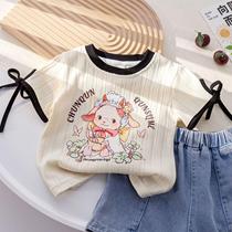 girls t Shirt Shorts Clothes Children Baby Kids girl Tops