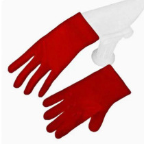 Flower master childrens gauze childrens wedding dance costumes gloves sets girls formal dresses wedding performances white hands and foreign accessories trade