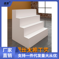Ladder shelf stack display Nakashima booth flower shop display rack ladder storage rack gift table shoe display rack