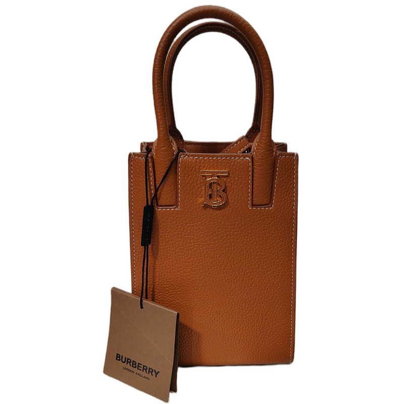 99% New and Unused Burberry Classic Brown Handbag Shoulder Bag Women's Bag