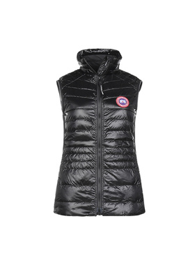 Canada Goose Hybridge Lite Tech含羽绒马甲背心 女款  黑色