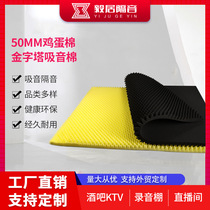 3 square meters household sound-absorbing egg cotton sound insulation felt pyramid sound-absorbing cotton sound insulation felt fiber sound insulation cotton roll