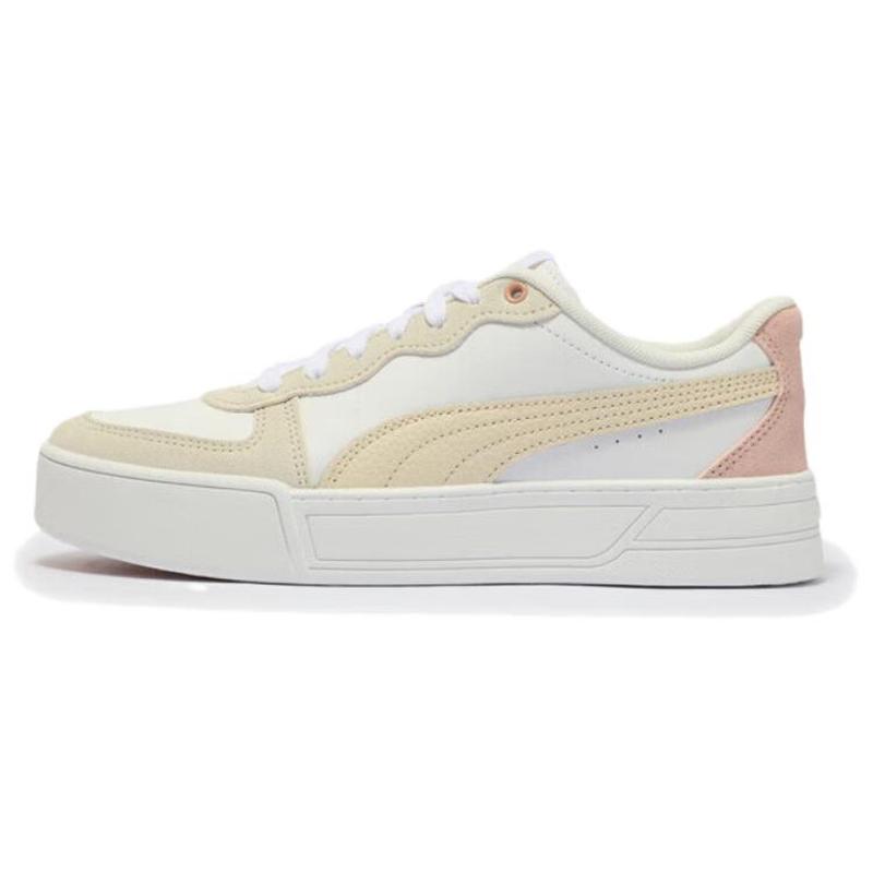 PUMA彪马 Skye Skye SD 复古休闲 轻便 低帮 板鞋 女款 米白