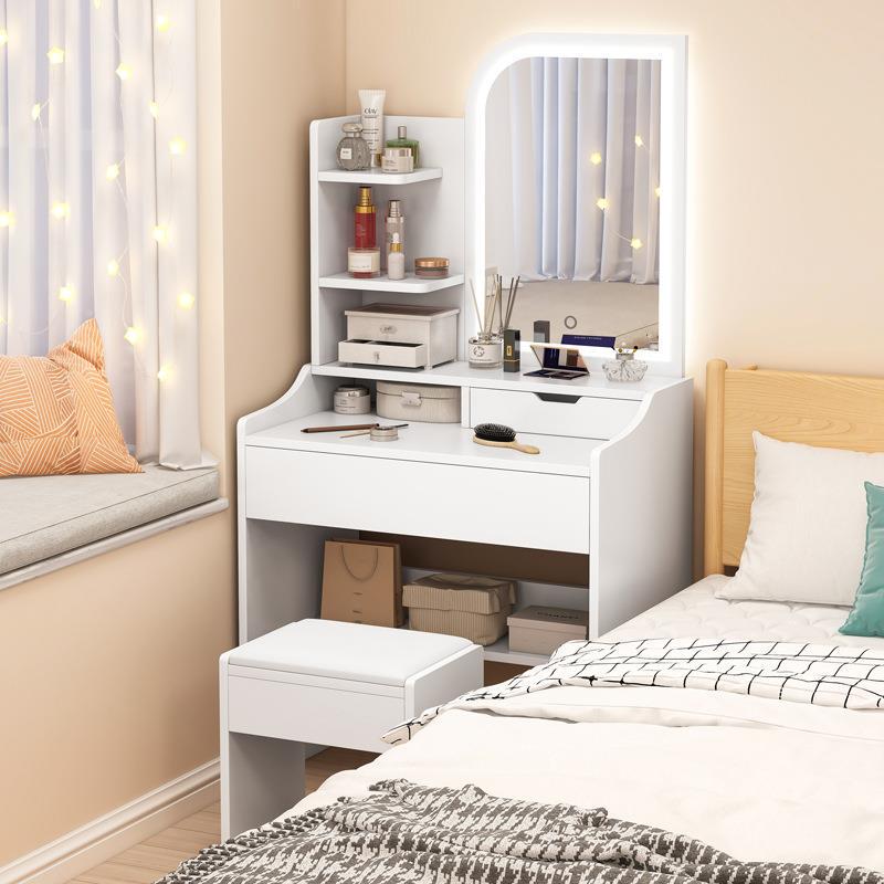 French-Style Dressing Table for Beauty Salons, High-End European-Style Dressing Table, Bedside Makeup Table, Nordic Photo Studio Bedside Wedding Dress Table French-Style Dressing Table for Beauty Salons, High-End European-Style Dressing Table, Bedside Makeup Table, Nordic Photo Studio Bedside Wedding Dress Table