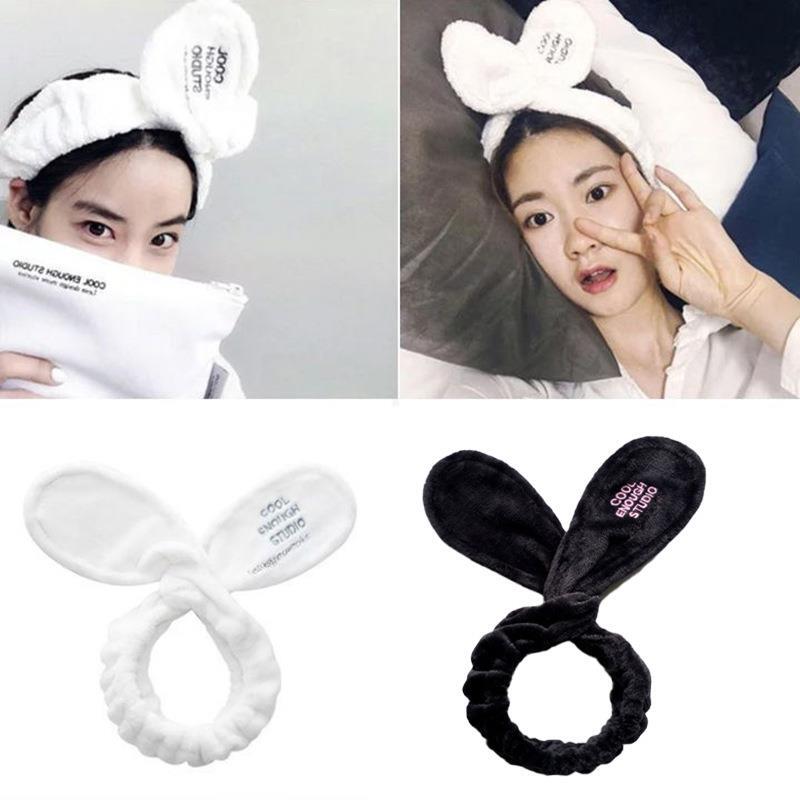 Letter Wire Headband for Women, Elastic and Adjustable, Non-Slip, Cute and Simple Cross Headband for Washing Face and Applying Face Masks