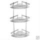 Perforated 304 Stainless Steel Bathroom Triangle Bathroom Rack Wall-Mounted Shower Room Tripod Toilet Supplies