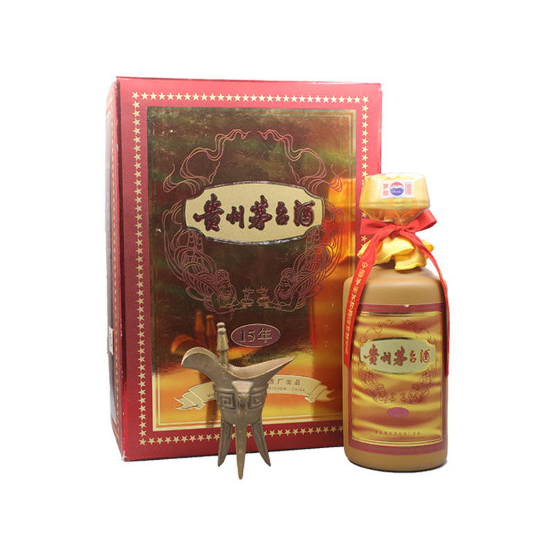 贵州茅台酒茅台15年2000年53度500ml*1瓶酱香型白酒评价- 淘宝网