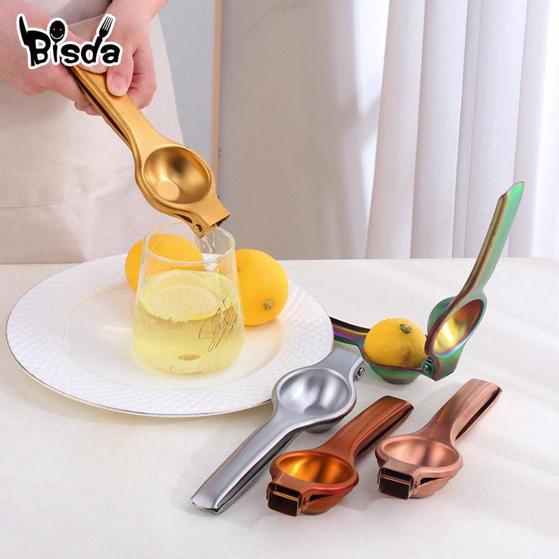 Manual Stainless Steel Juicer Lemon Squeezer Pomegranate Orange Juice Mini Fruit Presser Household Juicer