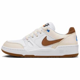 Low Force 低帮 板鞋 棕白褐 Nike 男款 Full