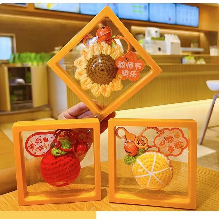 Hand-Woven Sunflower Keychain High-End Accessory 2024 New Model Bag Pendant Ornament Teacher's Day Gift for Female Teachers Hand-Woven Sunflower Keychain High-End Accessory 2024 New Model Bag Pendant Ornament Teacher's Day Gift for Female Teachers
