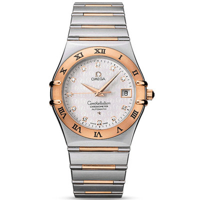 9.8新欧米茄星座系列自动机械35.5mm男士手表1304.35.00