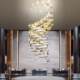 Villa Lobby Hotel Lobby Handmade Glass Chandelier Sales Office Model Room Banquet Hall Creative Art Lamp