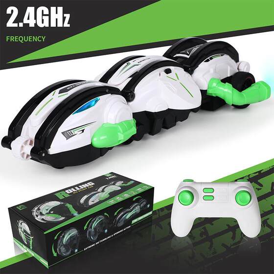 Caterpillar Deformation Stunt Rolling Car Electric Remote Control Six-Channel 2.4 High-Speed Drift Climbing Toy Off-Road Vehicle