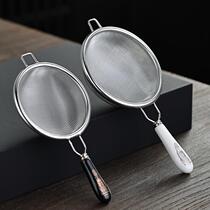 Japanese stainless steel tea leak tea filter tea tea water separator creative woven filter tea strainer tea set accessories