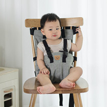 Cross-border popular childrens baby dining chair safety belt for eating fixed safety dining chair straps convenient protective belt