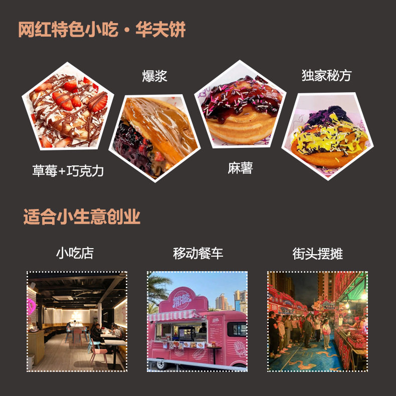 Попкорн машина 跨境商用10格女性华夫饼炉电热鸡蛋仔鲍鱼烧小吃女生华夫饼机设备