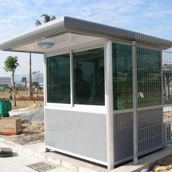 Chinese antique door guard station guard booth waterproof and wind resistant garden landscape guard booth thermal insulation board booth delivery and installation